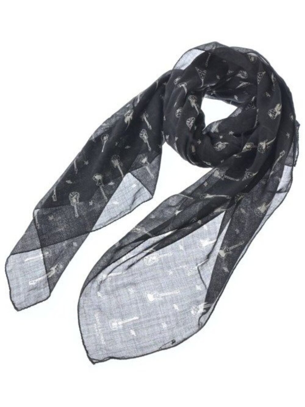 Saint Laurent Paris Shawl Scarf